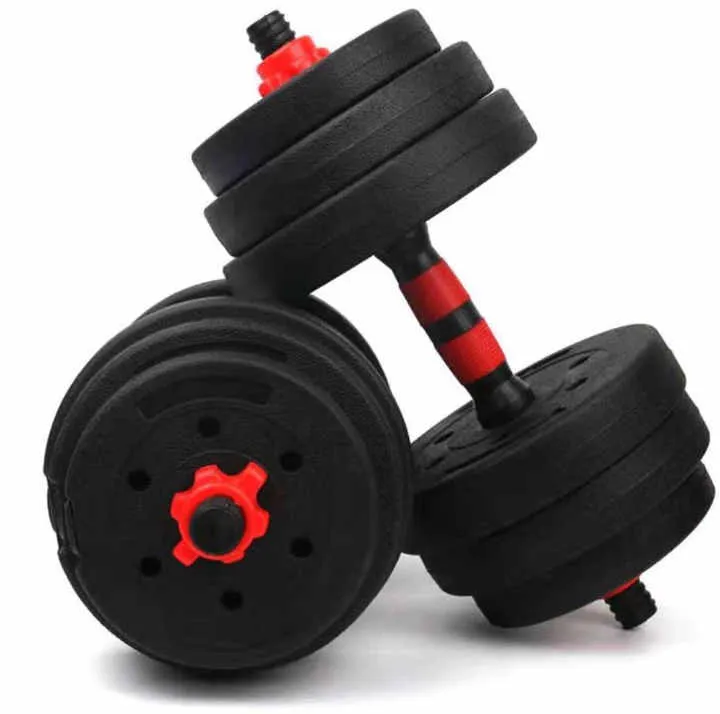 مجموعة دمبلل 15 من أفضل المبيعات عالية . 15 Dumbbell Set Best Selling High Qualit