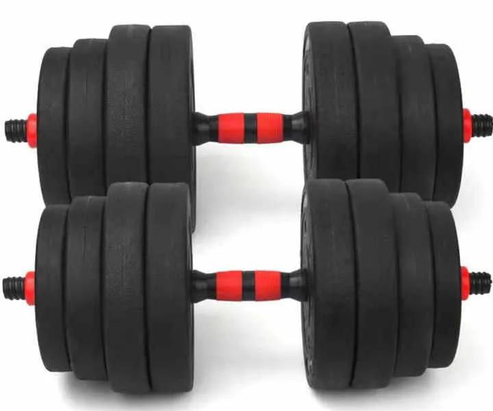 مجموعة دمبلل 15 من أفضل المبيعات عالية . 15 Dumbbell Set Best Selling High Qualit