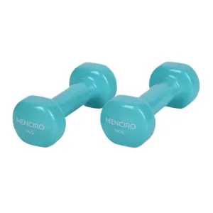 بيع بالجملة مجموعة دمبلز سداسي من الفينيل .  Wholesale Color Coated Vinyl Hex Dumbbell