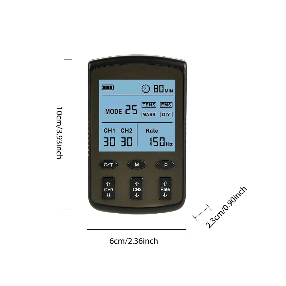 25 Mode Ems Muscle Stimulator for Physiotherapy