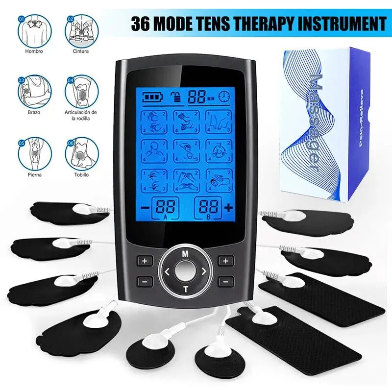 36 Mode Electric Muscle Stimulator for Body Massage and Slimming