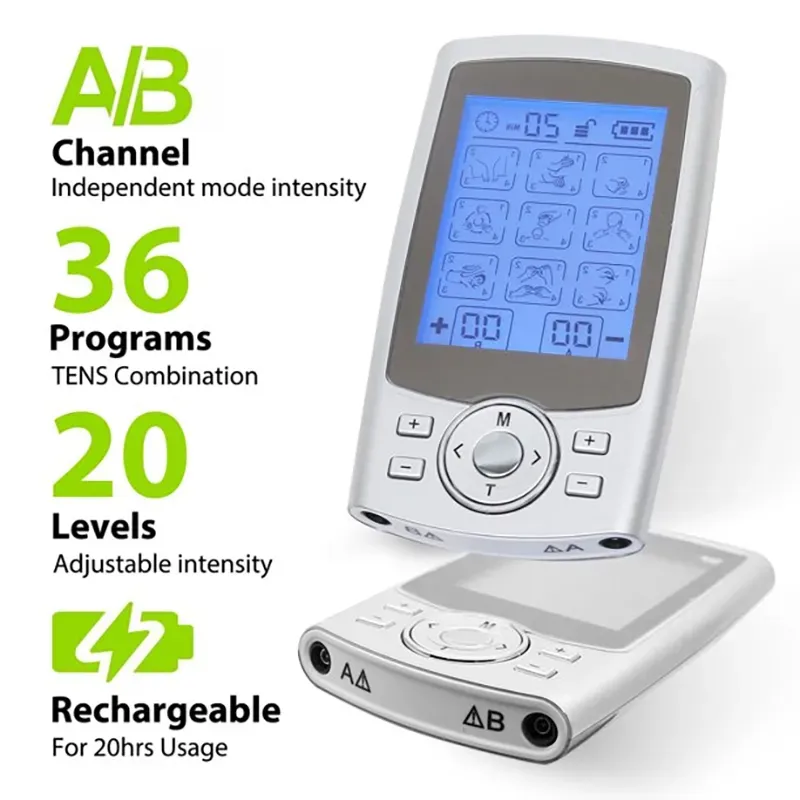 36 Mode Electric Muscle Stimulator for Body Massage and Slimming