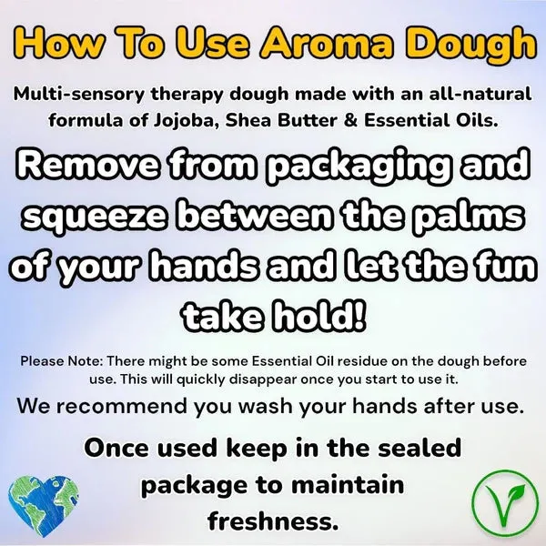 Anxiety Aroma Dough | Aromatherapy Multi Sensory Playdough