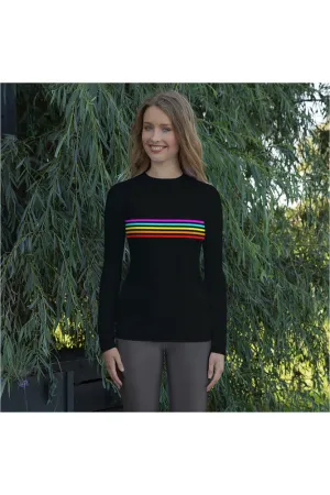 Color Bands Women's Rash Guard