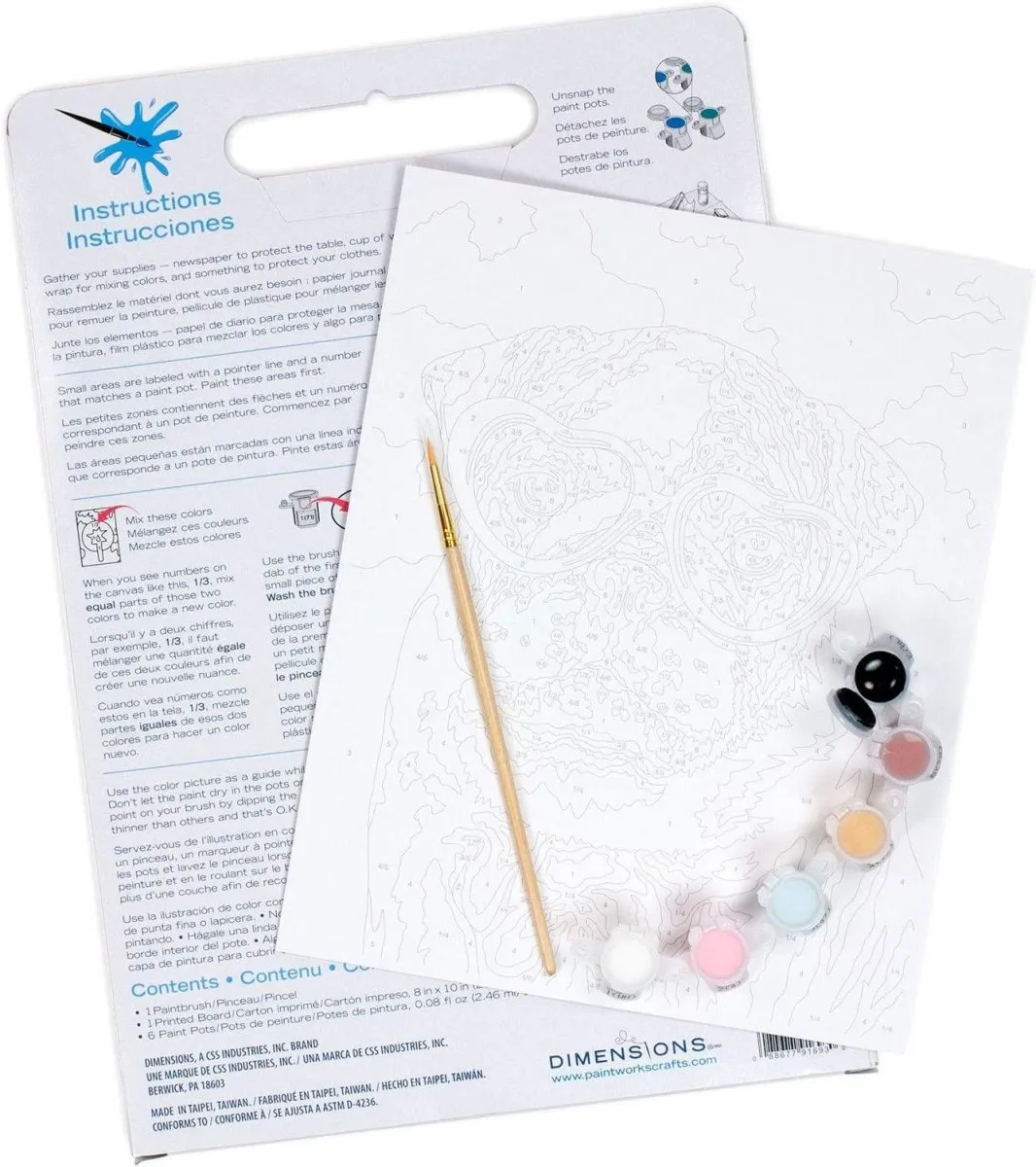DOG LOVE, Paint by Number Kit, DIMENSIONS PAINTWORKS (73-91693)