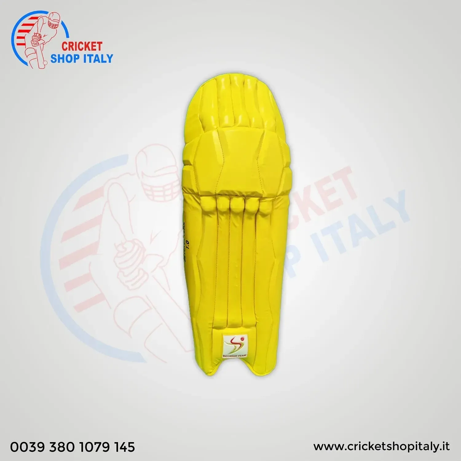 DS 1.0 Yellow Batting Pads Youth Ambi