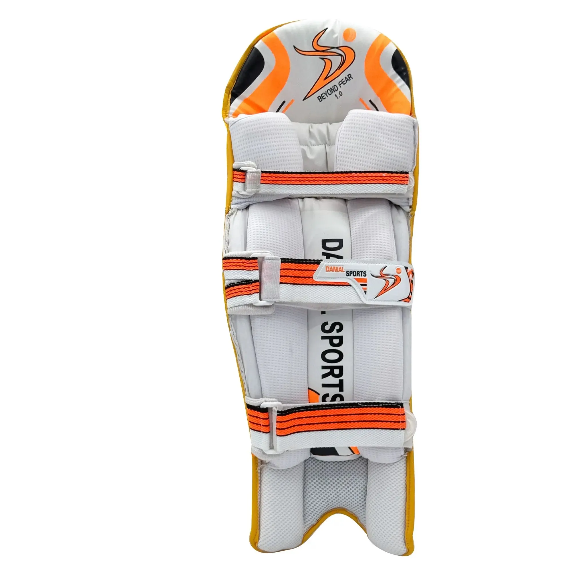 DS 1.0 Yellow Cricket Batting Pads Adult