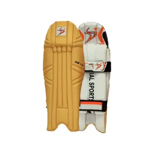 DS 1.0 Yellow Wicket Keeper Pads