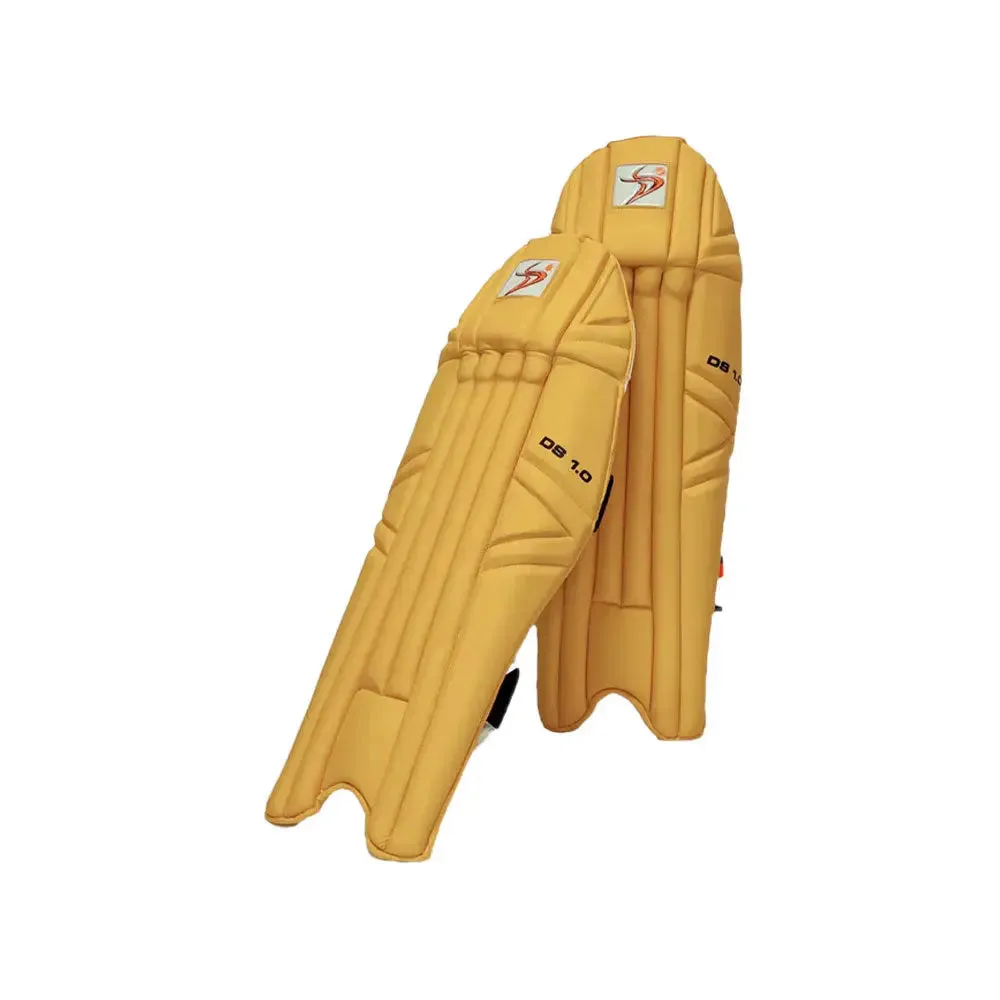 DS 1.0 Yellow Wicket Keeper Pads
