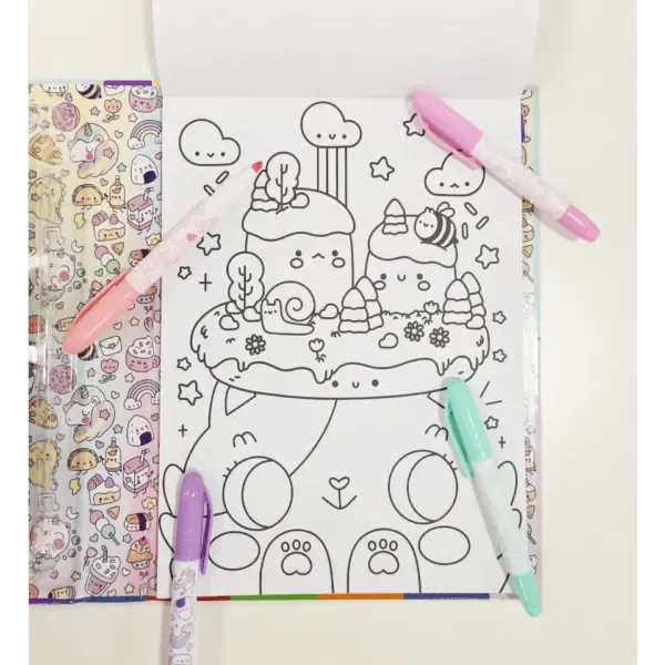 Kaleidoscope Colouring Kit: Kawaii Kingdom
