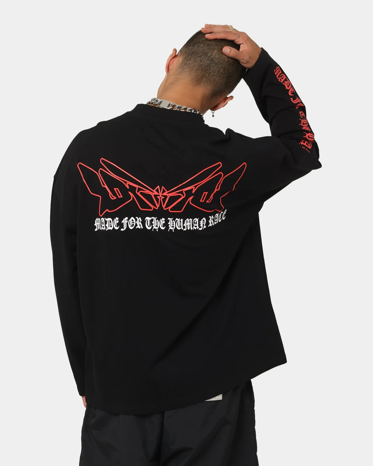 Loiter Cyber Long Sleeve T-Shirt Black