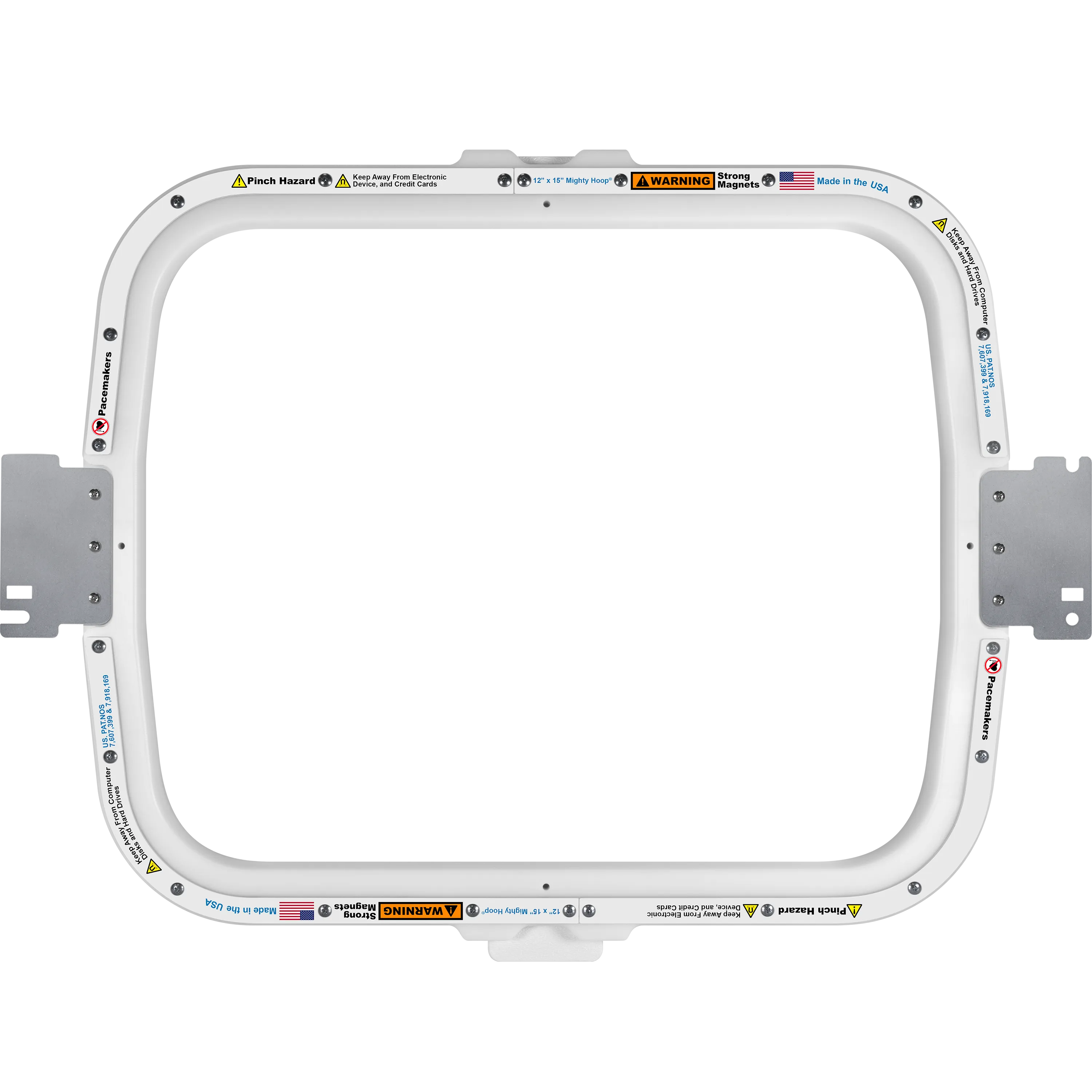Mighty Hoop 12.5" x 15.75" (including brackets)
