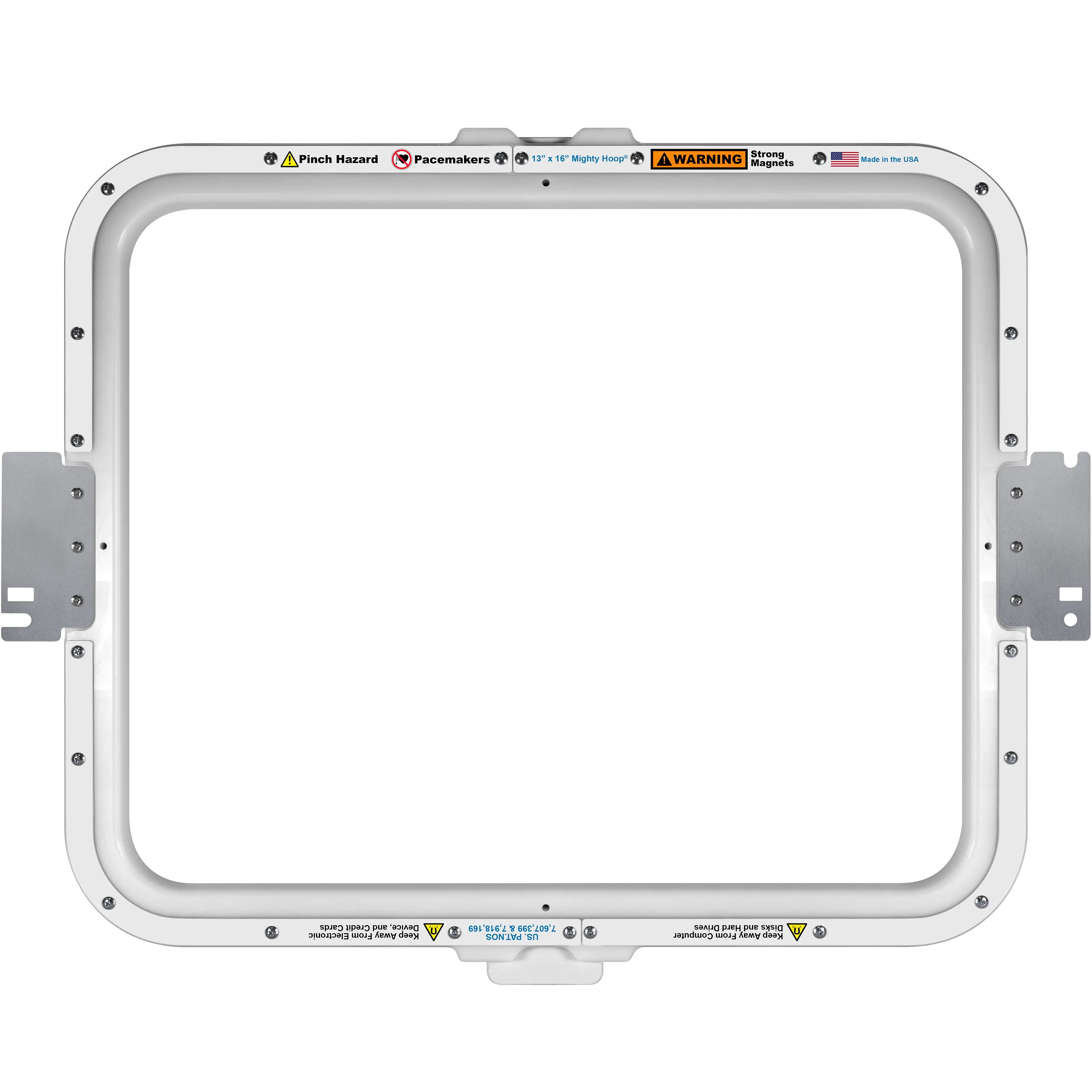 Mighty Hoop 13" x 16" (including brackets)