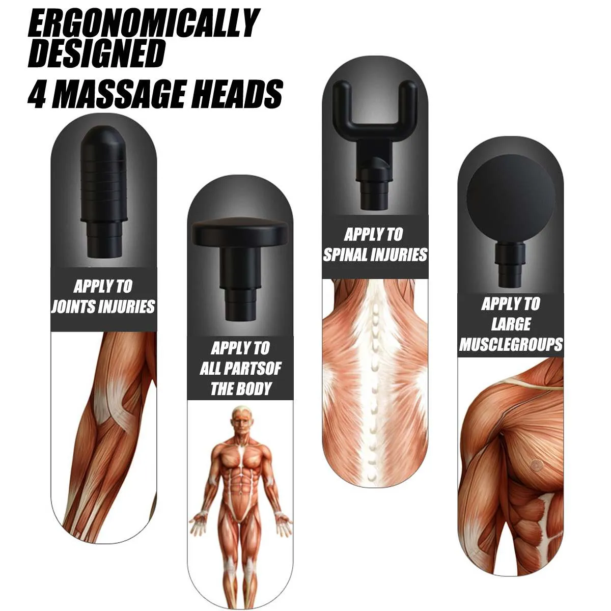 Muscle Massager Electric Vibrating Therapy Guns