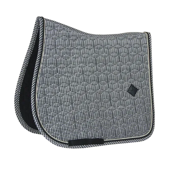 Pied-de-Poule Saddle Jump Pad - Black