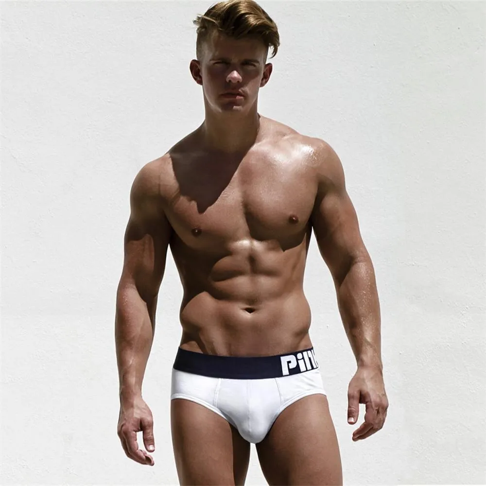 Pink Hero Bold Band Briefs