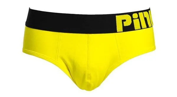 Pink Hero Bold Band Briefs