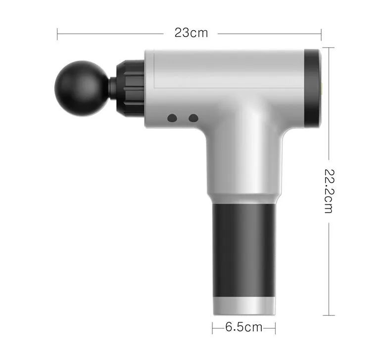 Professional Deep Tissue Muscle Massager Gun Body Massage Gun Fascial Gun Reduce Muscle Tension Relief Device