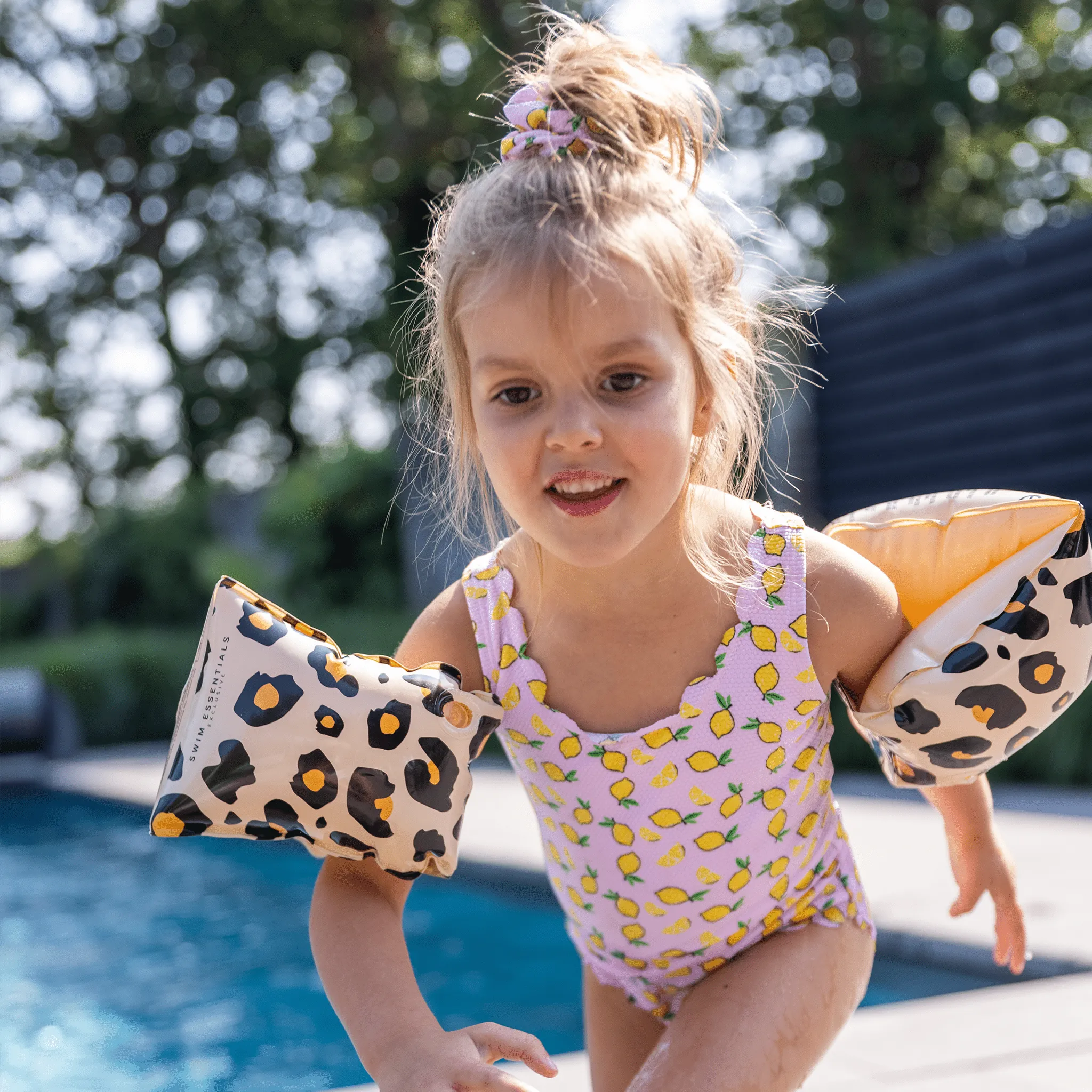 Safari Chic | Beige Swim Arm Bands 0-2 years