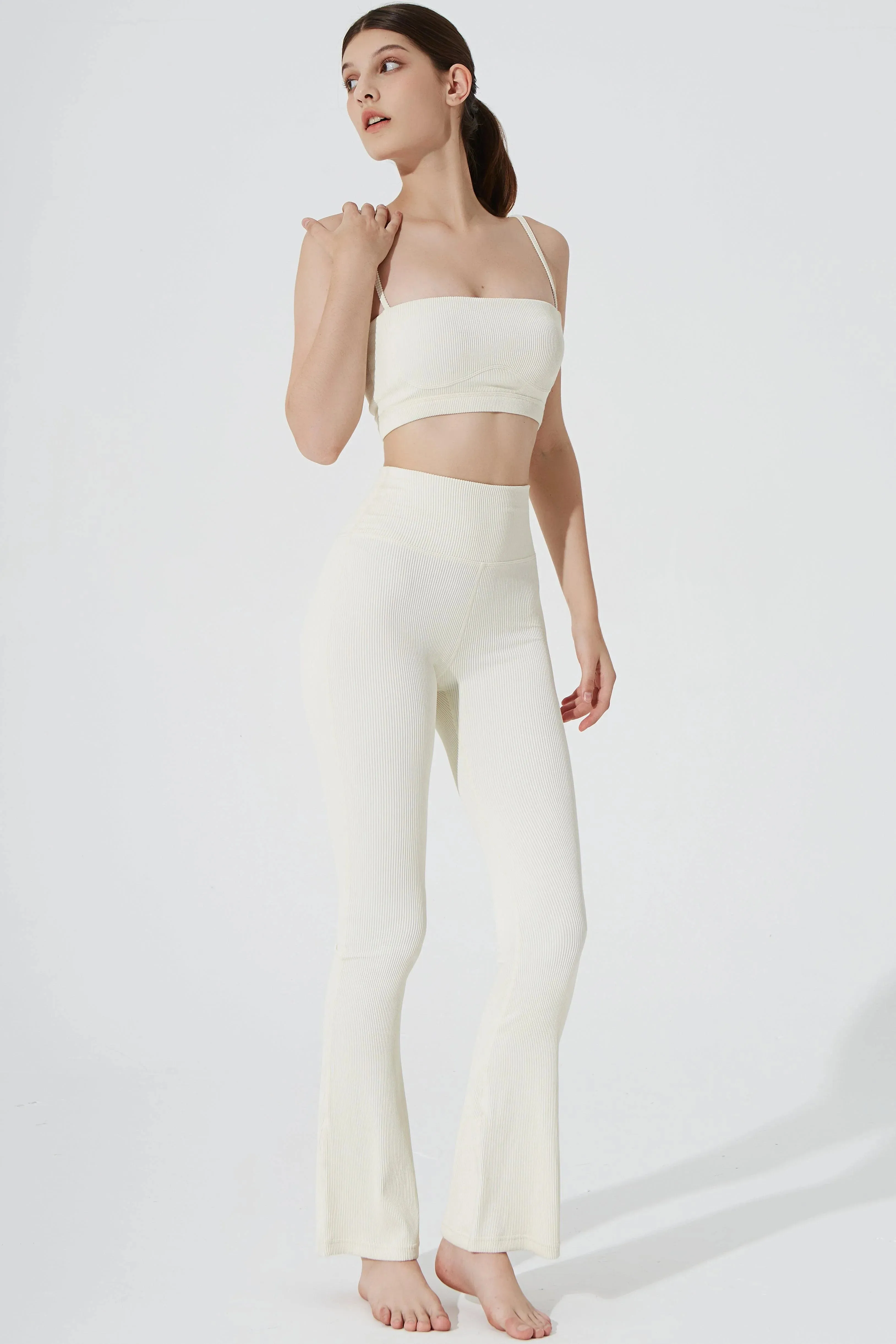 Sierra Square Neck Top - Cream