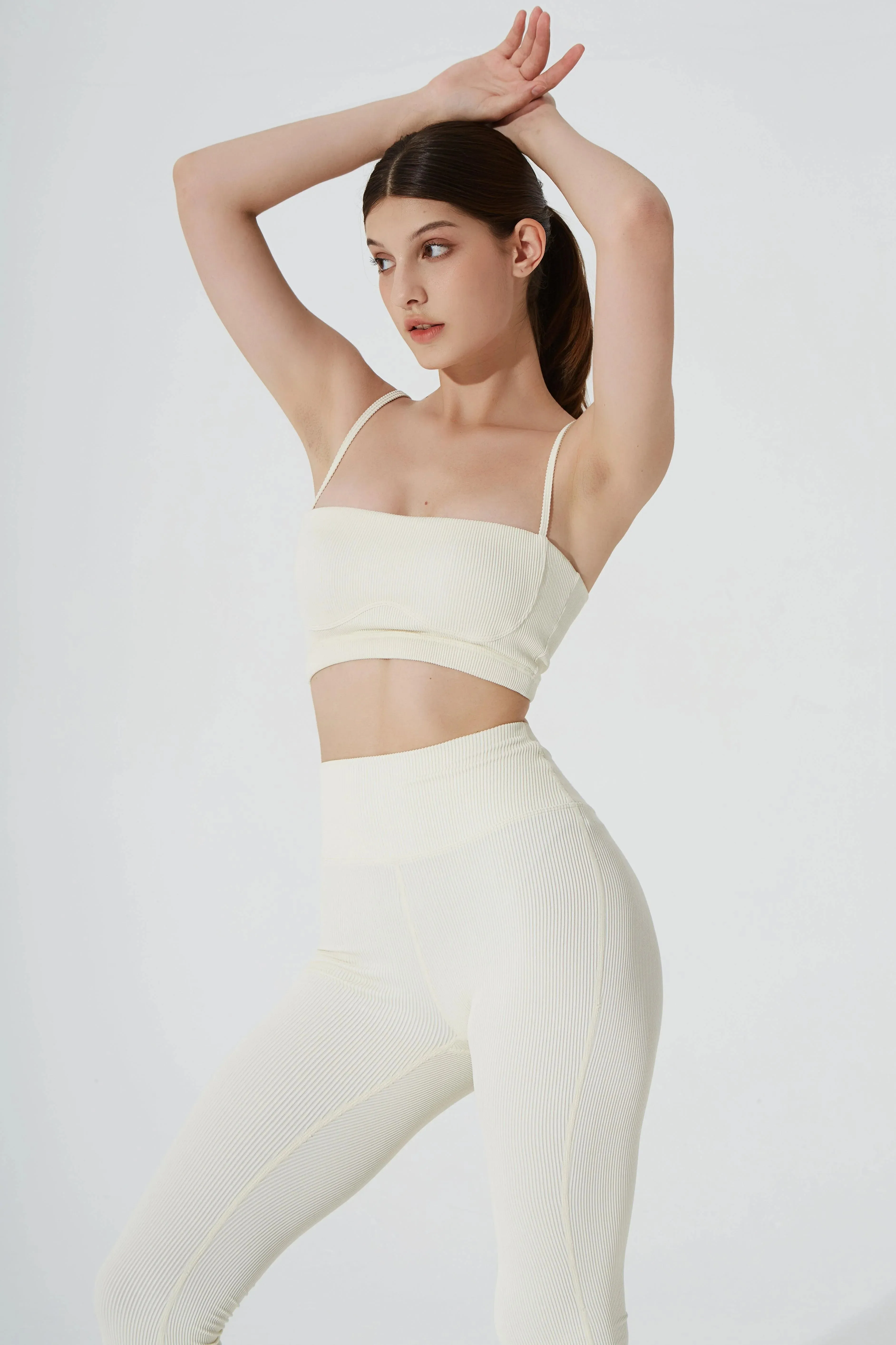 Sierra Square Neck Top - Cream