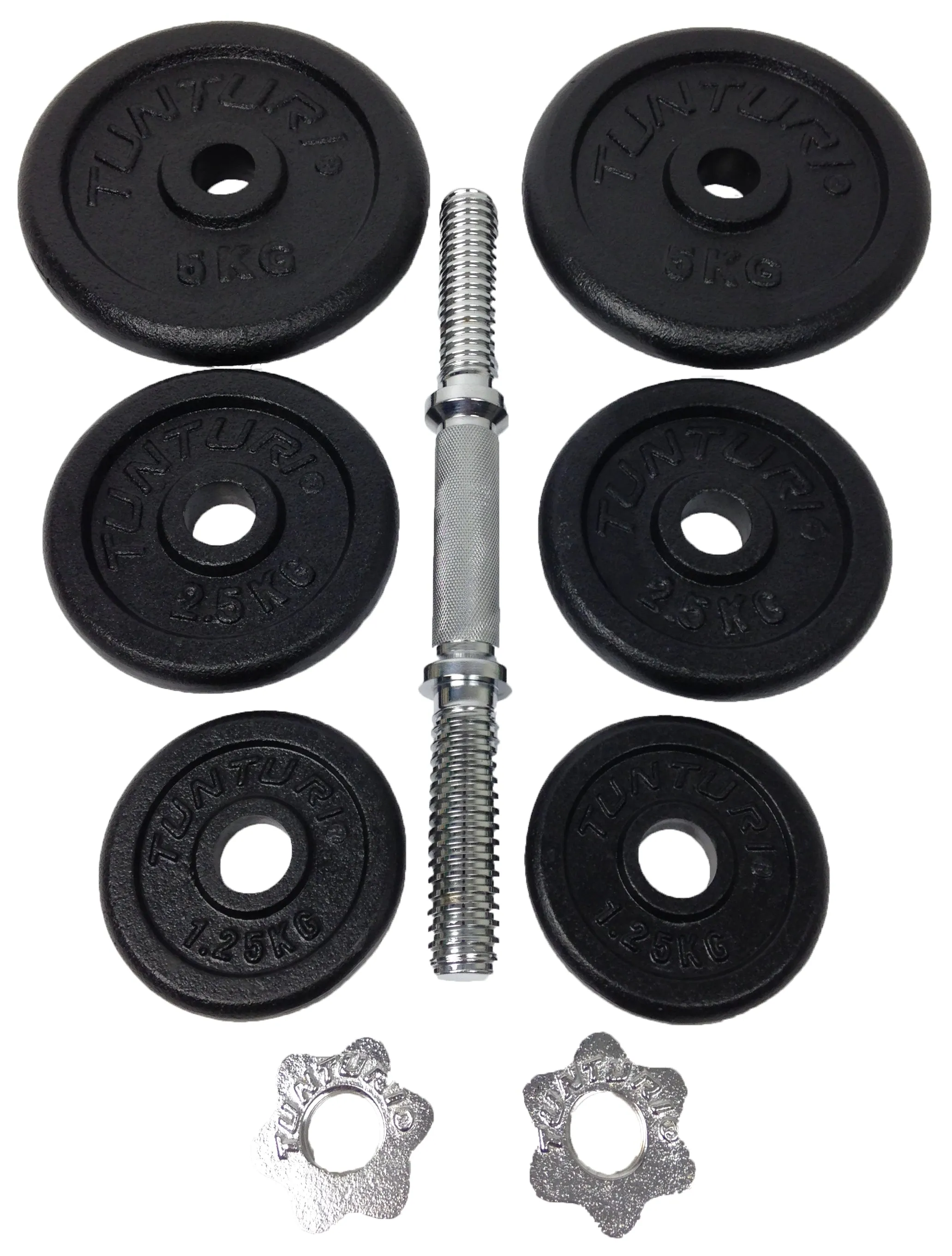 Vgte - Tunturi - '1-Bar' - Sort - 20 KG - Sort