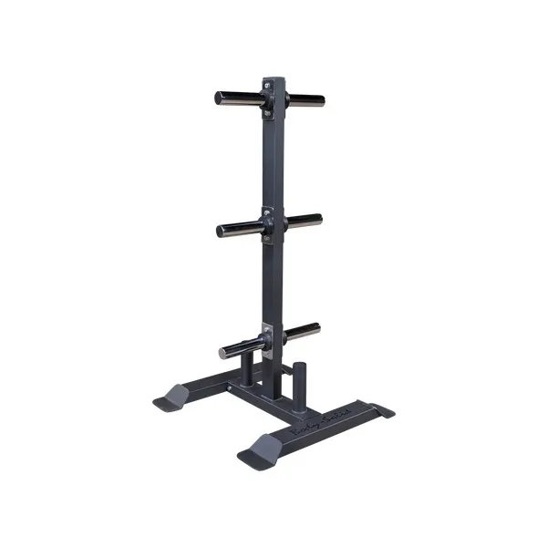 Weight Tree Olympic 2" Bumper Plates Rubber or Iron Weights & Barbell Storage GWT56